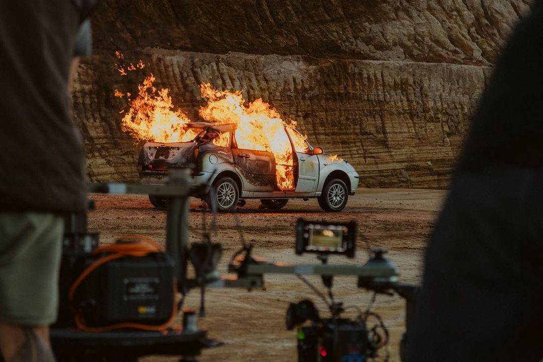 BTS from the set of &lsquo;Think Again&rsquo;